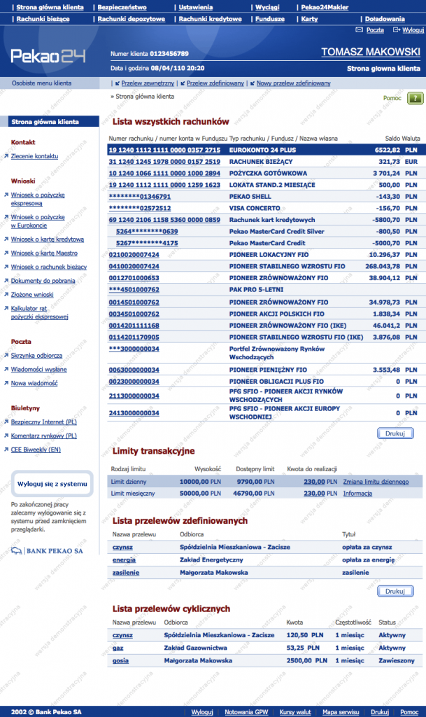 Nowy System Transakcyjny Pekao24 Uxdesignpl 9003